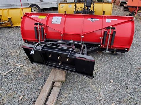 boss skid steer plow